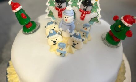 Christmas party at Sunnyside celebrating with family and friends