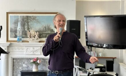 Jeff Fletcher sang some old classics