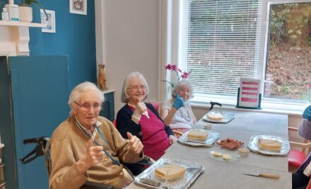 Residents at Sunnyside Care Home made some delicious sandwiches