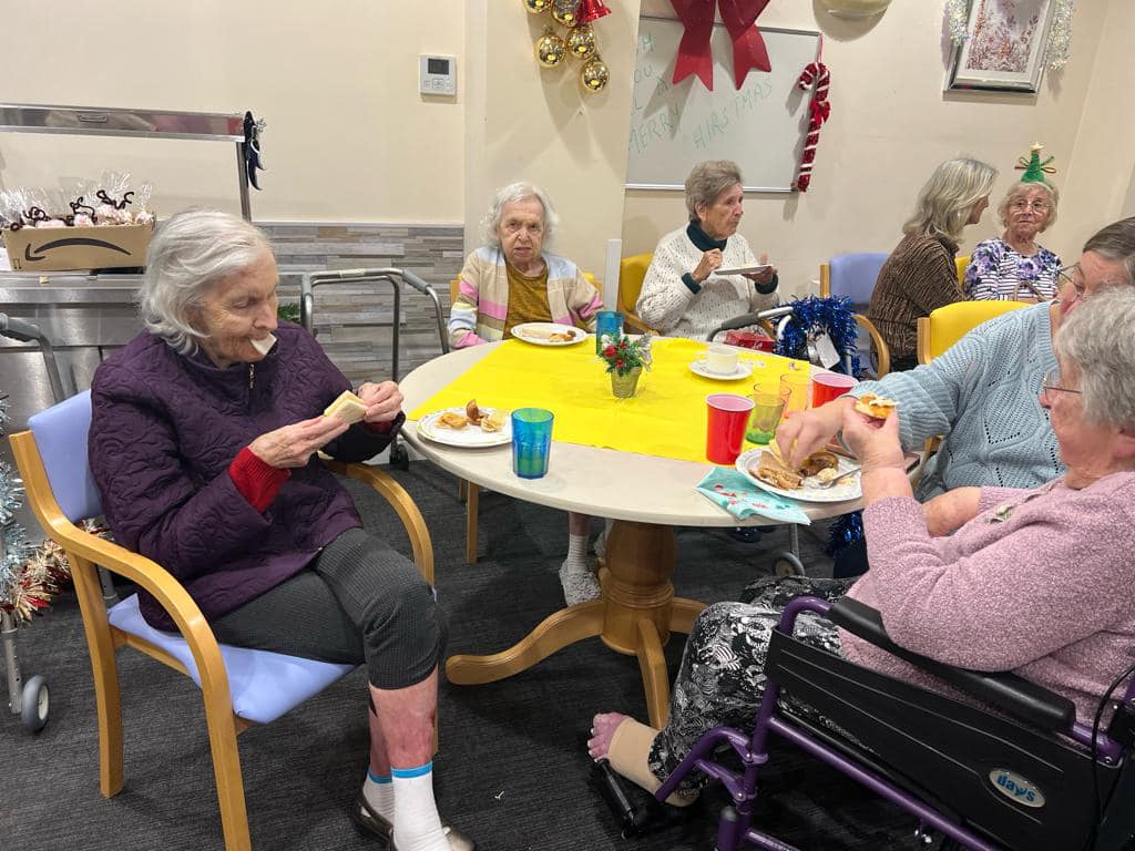 Christmas Party at Manor Lodge Care Home
