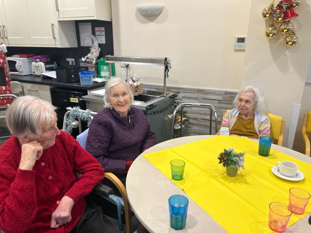 Christmas Party at Manor Lodge Care Home